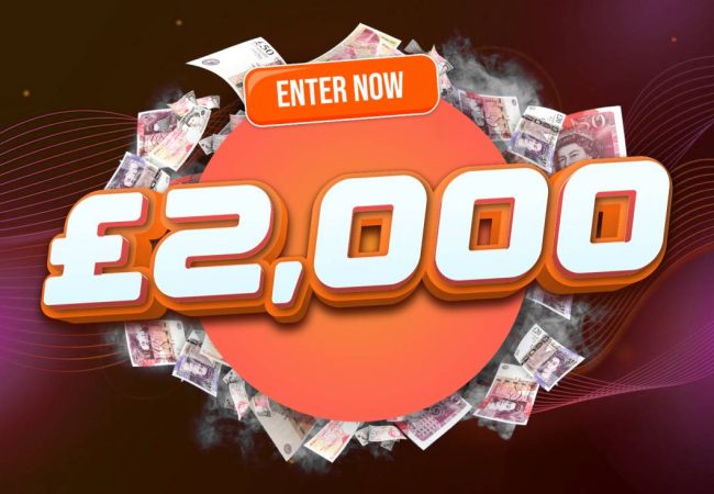 Win €2,000 Tax Free Cash